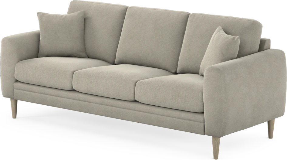 Eden - 3-sits soffa - Brun