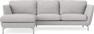 Madison - 2-sits soffa med schäslong vänster - Grå