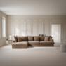 Rossi - 3-sits soffa med divan vänster - Beige