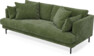 Harper - 3-sits soffa, hel dyna - Grön