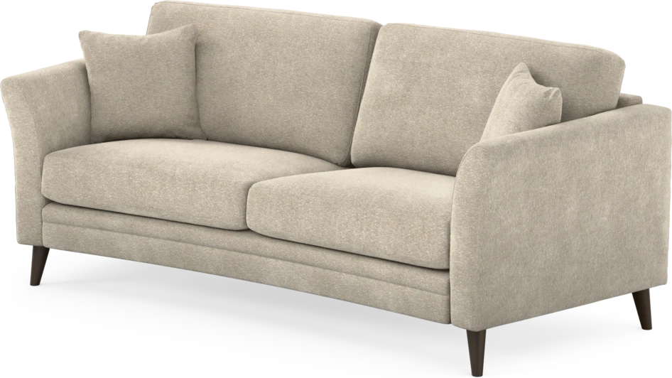 Eden - 2,5-sits soffa svängd - Beige