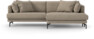 Harper - 4-sits med schäslong XL höger - Beige