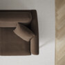 Eden - 3-sits soffa med divan - Brun