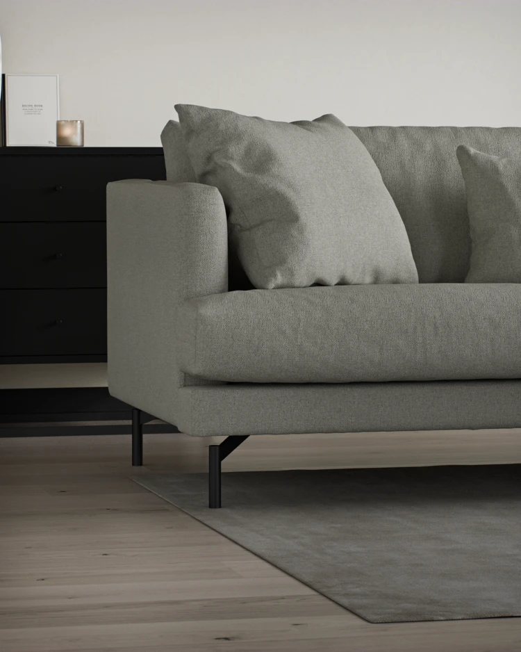 Harper - 3-sits soffa med divan höger - inspiration