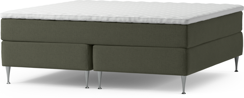 Delux Dream - Kontinentalsäng, dubbelsäng med bäddmadrass och sängben