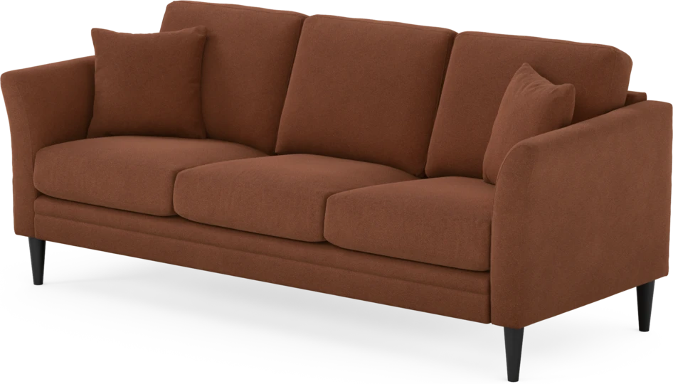 Eden - 3-sits soffa - Orange