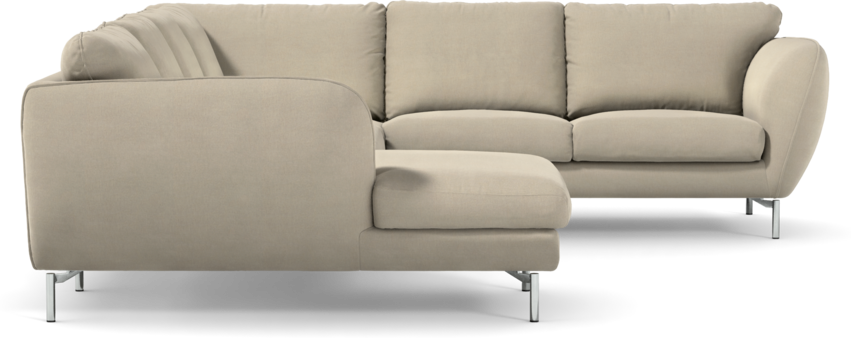 Madison Lux - Hörnsoffa med schäslong vänster - Beige