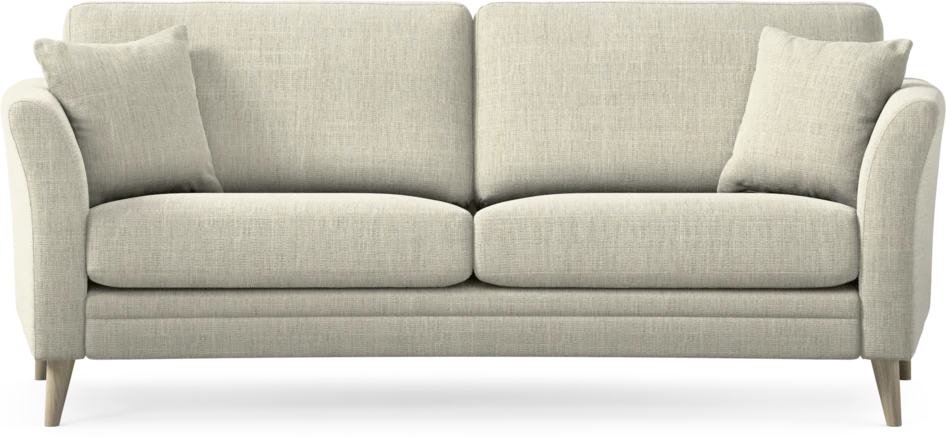 Eden - 2,5-sits soffa svängd - Beige
