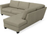 Friday - 2,5-sits soffa med divan höger - Beige