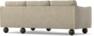 Madison - 2-sits soffa med schäslong höger - Beige