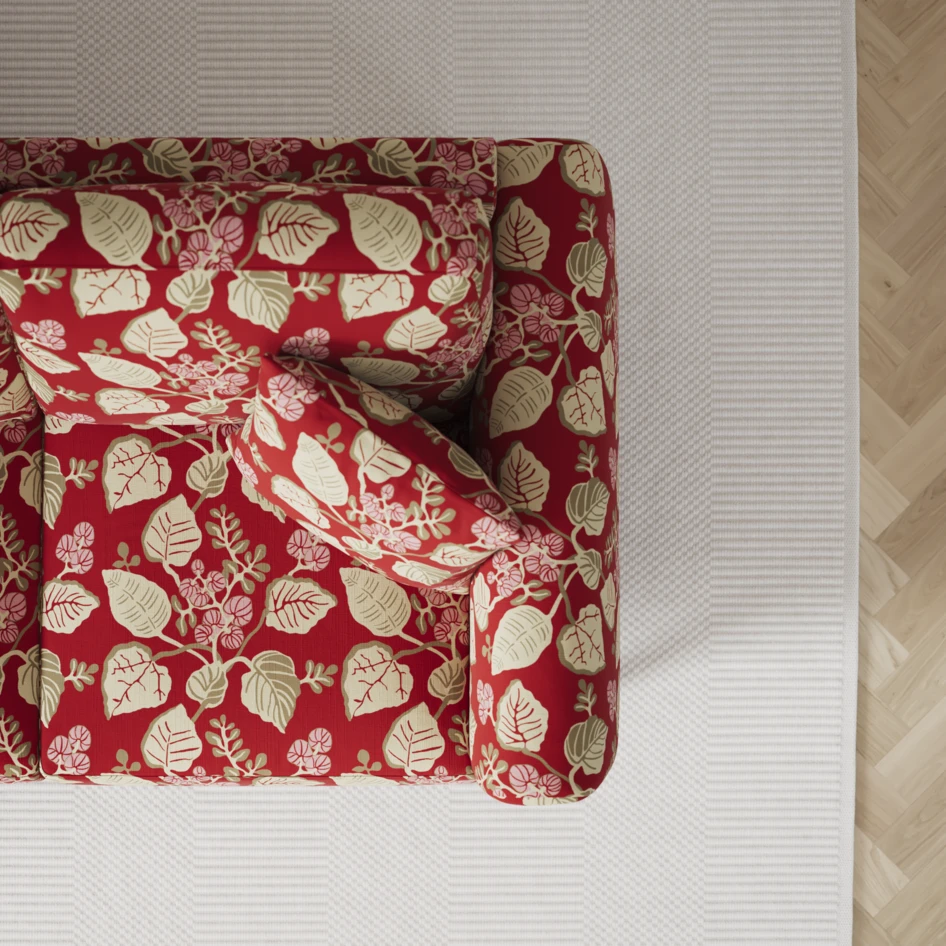 Eden - 2,5-sits soffa svängd - Flerfärgad