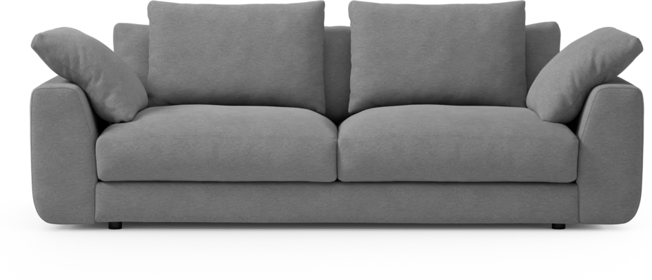 Amie - 3-sits soffa - Grå