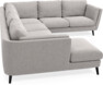Madison - Hörnsoffa med schäslong vänster - Beige