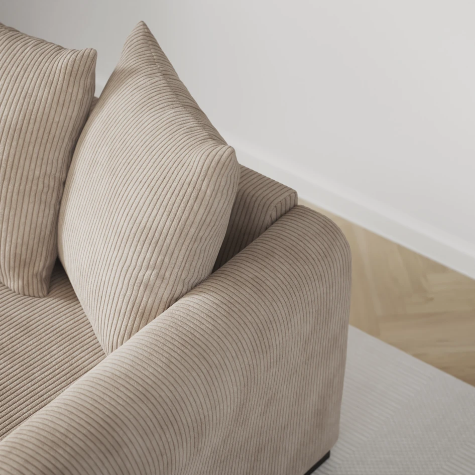Town - 3-sits soffa - Beige