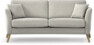 Eden - 2,5-sits soffa svängd - Grå