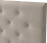 Delux Pikerad - Sänggavel, 90-210 cm - Beige