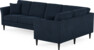 Eden - Hörnsoffa, 3+1-sits - Blå
