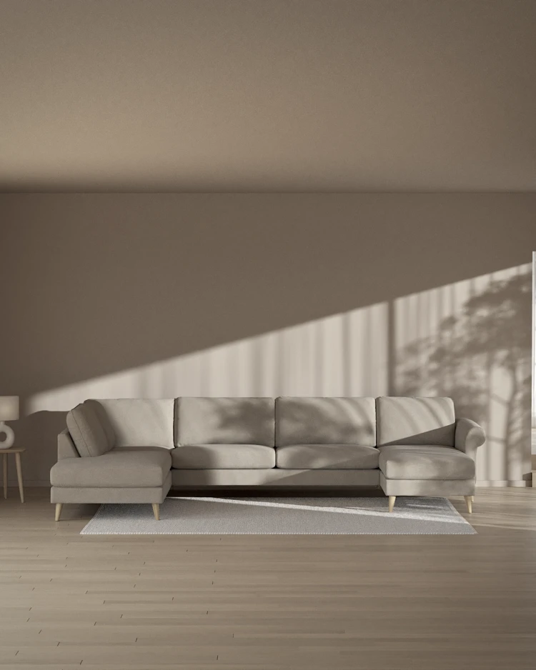 Bridge - 3-sits soffa med divan vänster och schäslong höger - inspiration