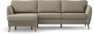 County - 3-sits soffa med flyttbar schäslong - Beige