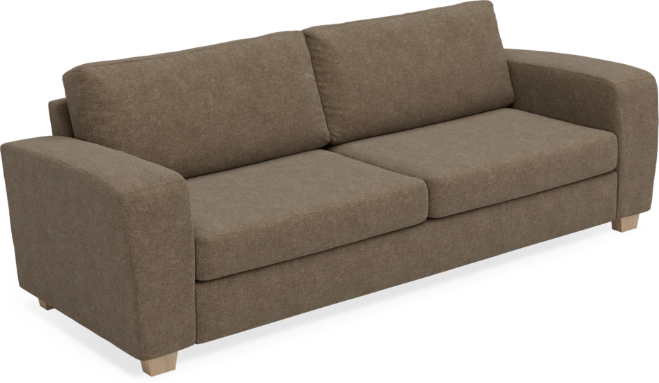 Friday - 3-sits soffa - Brun