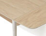 Louise - Soffbord, 70-120x70x48 cm - Beige