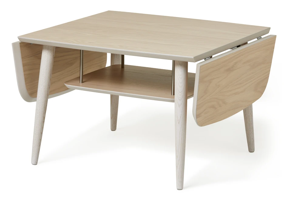 Louise - Soffbord, 70-120x70x48 cm - Beige