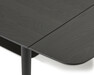 Louise - Soffbord, L 70-120 cm - Svart