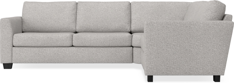 Friday - Hörnsoffa, 2,5+1,5-sits - Vit