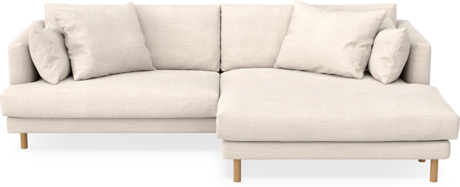 Harper - 4-sits med schäslong XL höger - Beige