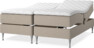 Delux Dream - Ställbar säng, dubbelsäng med bäddmadrass - Beige
