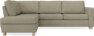 Friday - 2,5-sits soffa med divan vänster - Beige