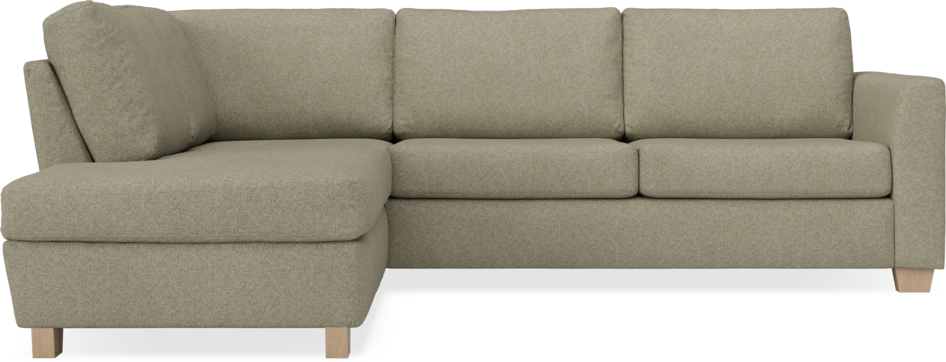 Friday - 2,5-sits soffa med divan vänster - Beige