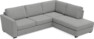 Friday - 2,5-sits soffa med divan höger - Grå