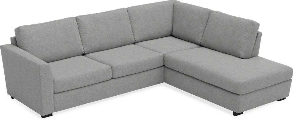 Friday - 2,5-sits soffa med divan höger - Grå