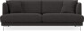 Macy Lux - 3-sits soffa - Svart