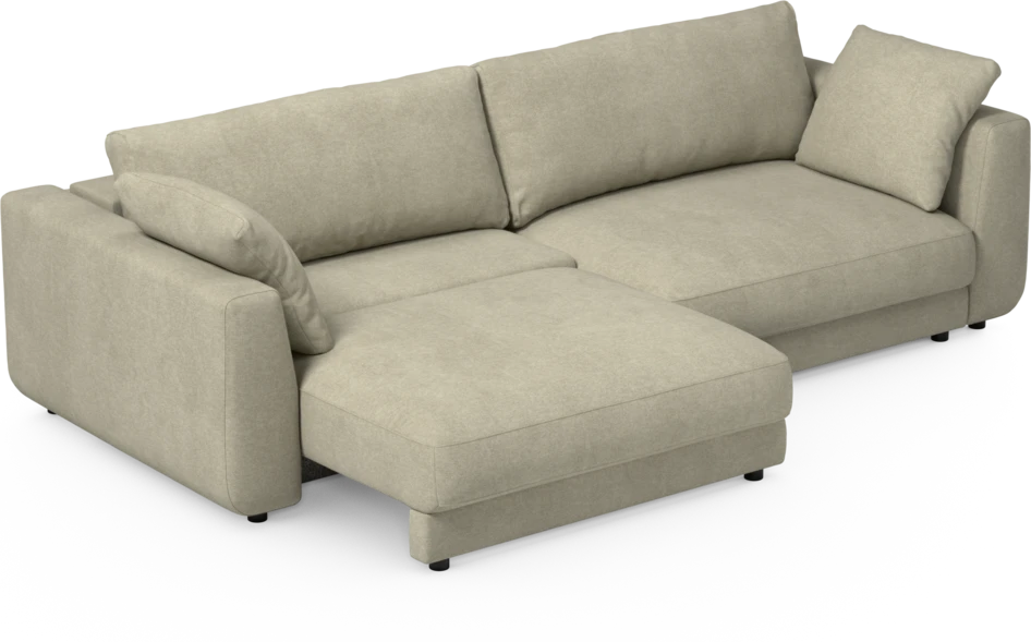 Amie - Bäddsoffa 4-sits - Beige