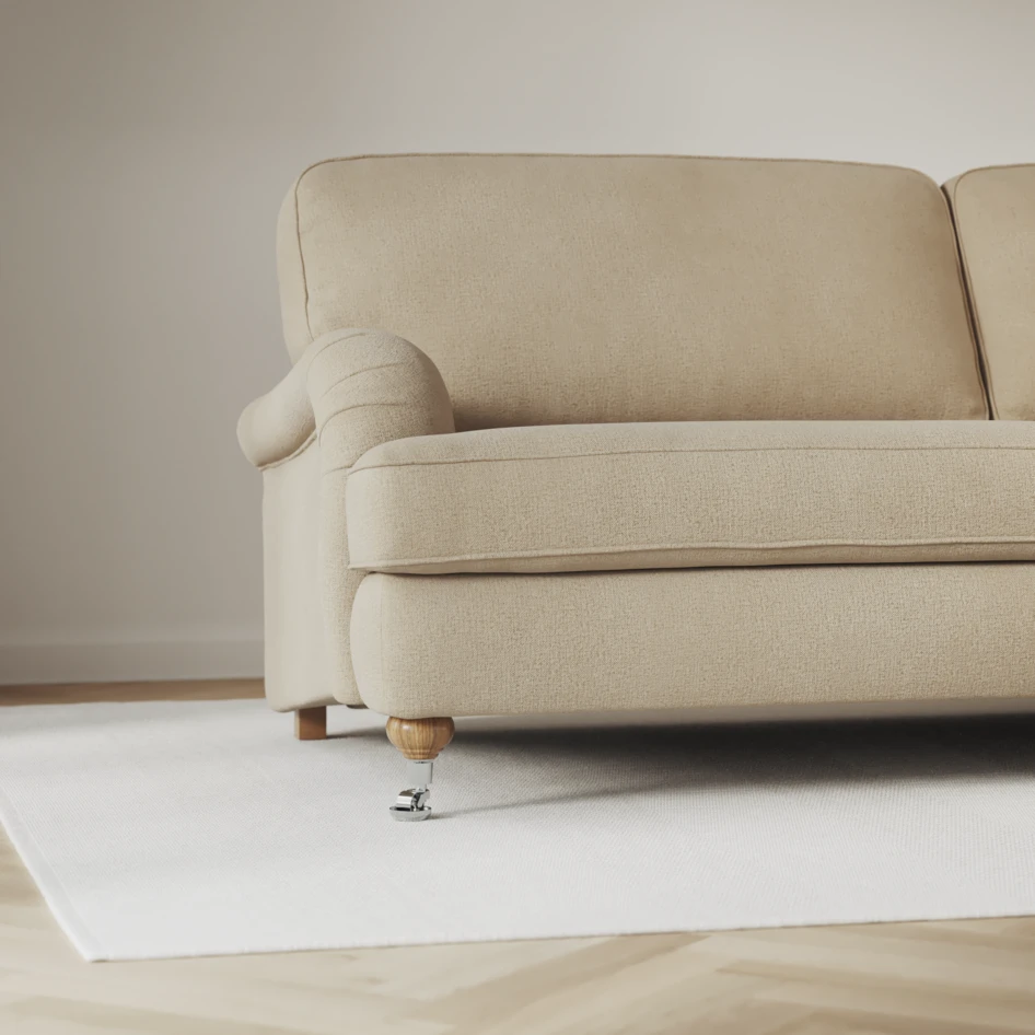Oxford - 3-sits soffa svängd - Beige