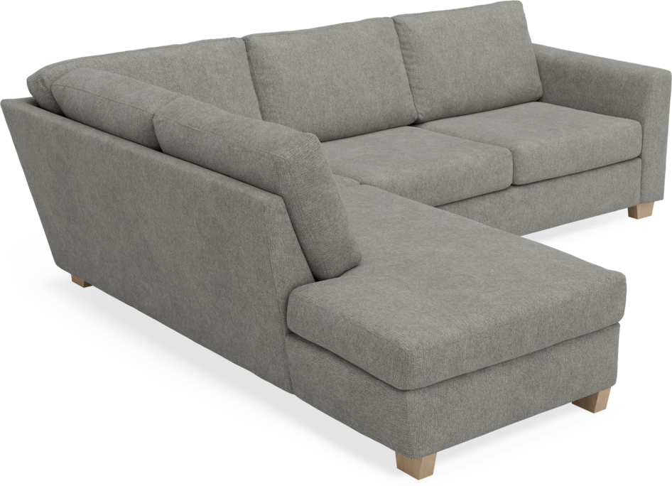 Friday - 2,5-sits soffa med divan vänster - Grå