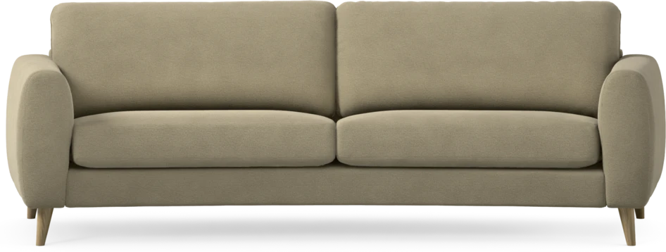 Bridge - 3-sits soffa svängd - Beige