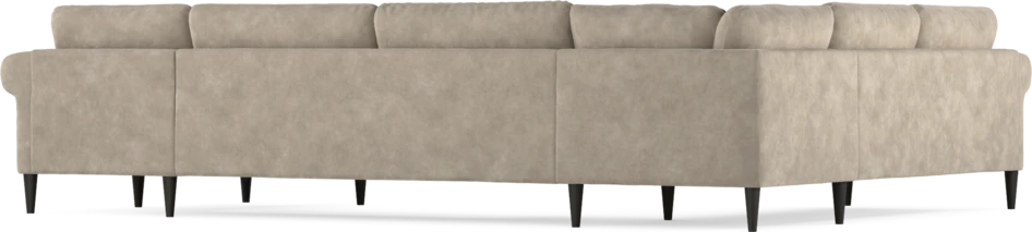 Bridge - Hörnsoffa, 2+3-sits med schäslong höger - Beige