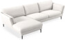 Madison Lux - 3-sits soffa med schäslong vänster - Beige