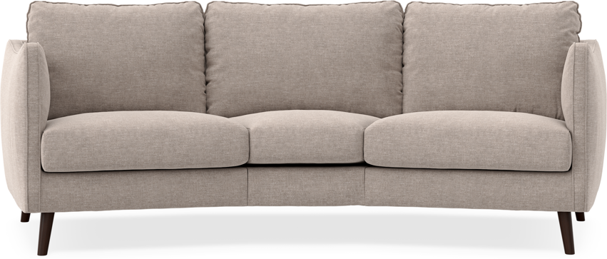 Madison - 3-sits soffa svängd, 70 cm - Beige