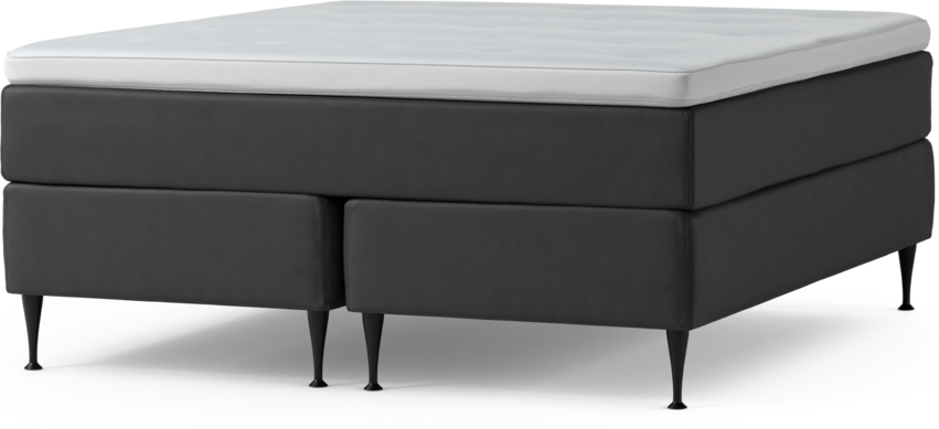 Delux Dream - Kontinentalsäng, dubbelsäng med bäddmadrass och sängben