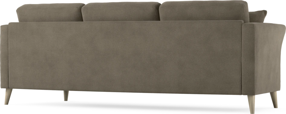 Eden - 3-sits soffa svängd - Beige
