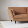 Madison Lux - 2-sits soffa med schäslong vänster - Orange