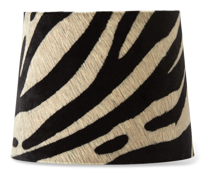 Velvet Zebra - Lampskärm - Beige