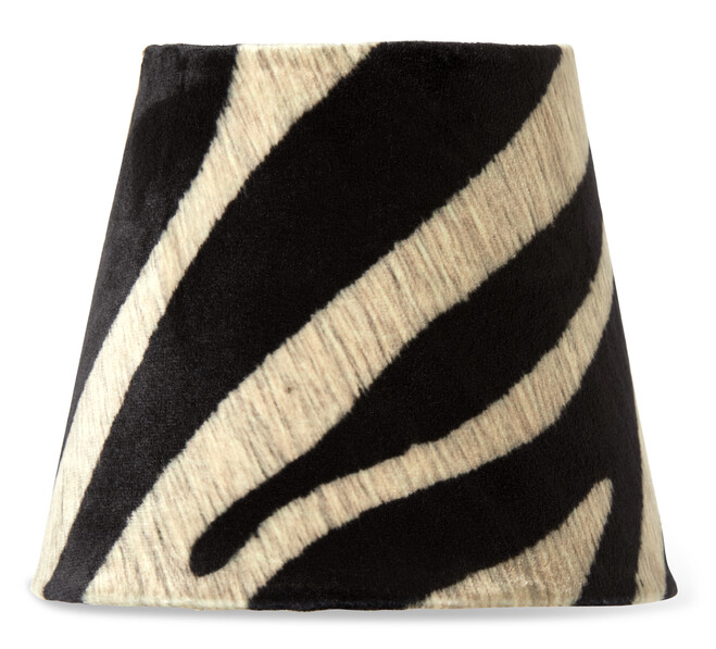 Velvet Zebra - Lampskärm - Beige