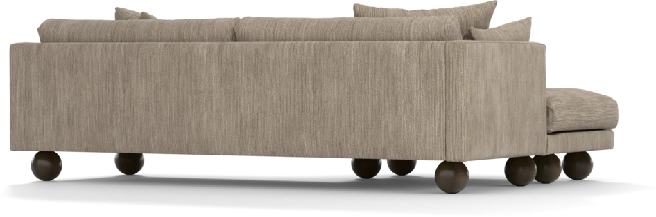 Harper - 4-sits med schäslong XL vänster - Beige