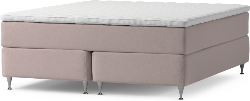 Delux Dream - Kontinentalsäng, dubbelsäng med bäddmadrass och sängben