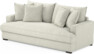 Mila - 3-sits soffa, hel dyna - Vit